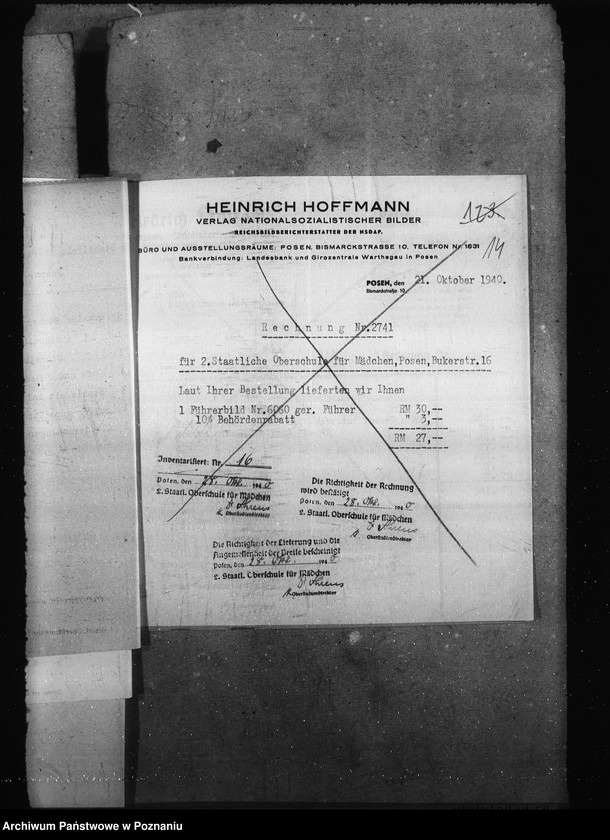 Obraz 18 z jednostki "Einrichtung der Oberschulen"