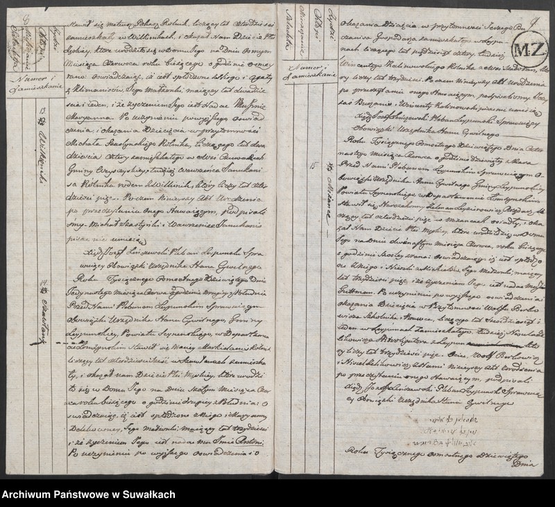 image.from.unit.number "Akta Urodzenia Gminy Leypuńskiej 1 Maja 1809 Roku."