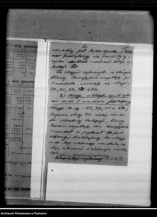 Obraz 19 z jednostki "Akcja wyborcza na terenie województw:- pomorskiego i poznańskiego"