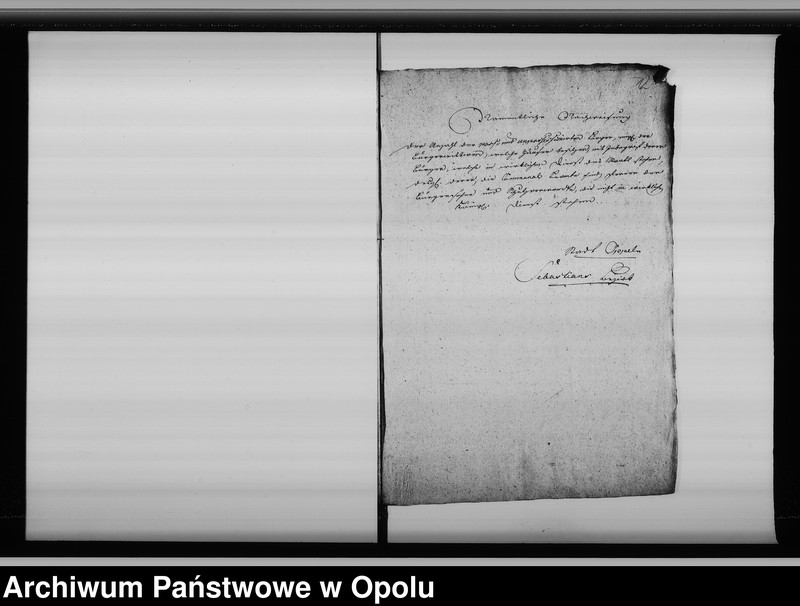 image.from.unit.number "Acta von Organisirung einer Bürgergarde bey der Stadt Oppeln Vol. No 1 de anno 1812"