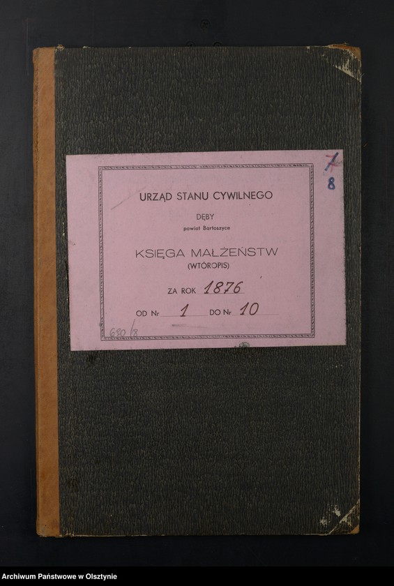 image.from.unit.number "Heiraths-Neben-Register Nr 1 - 10"