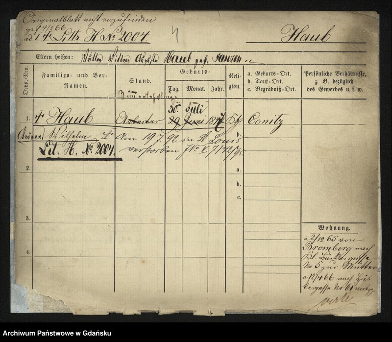 image.from.unit.number "Karty meldunkowe: Haub - Hauschutz"