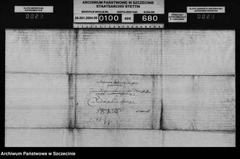 image.from.unit.number "Bürgermeister und Rat zu Greifswald / Brand Hertmann in Greifswald: Beschlagnahme eines Schiffes und Verbot des Handels."