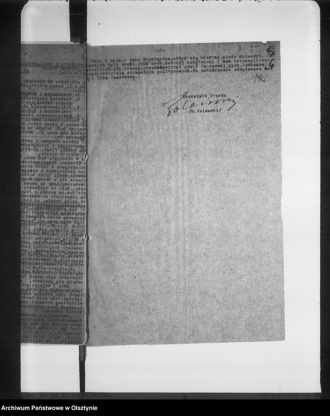 image.from.unit.number "Sprawozdania poszczególnych Wydziałów Urzędu Pełnomocnika. VI"