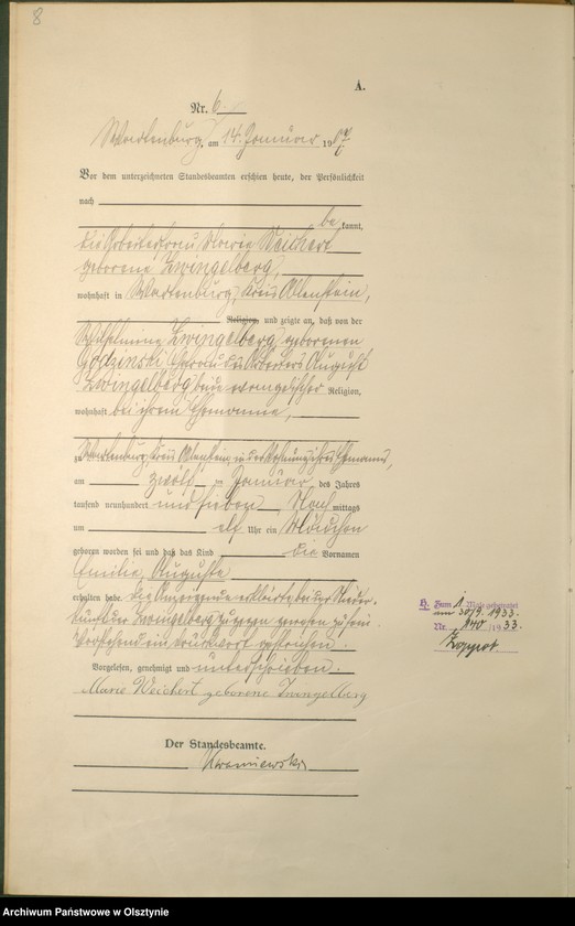 image.from.unit.number "Geburts-Haupt-Register Nr 1 - 159"