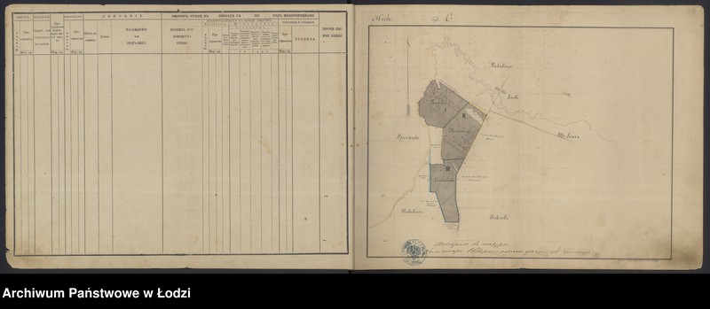 Obraz 8 z jednostki "Plany wsi Kruszyna i Dębowiec, pow. Radomsko"