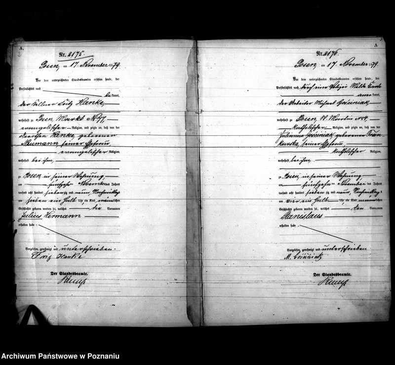 Obraz 4 z jednostki "Księga urodzeń t. V"