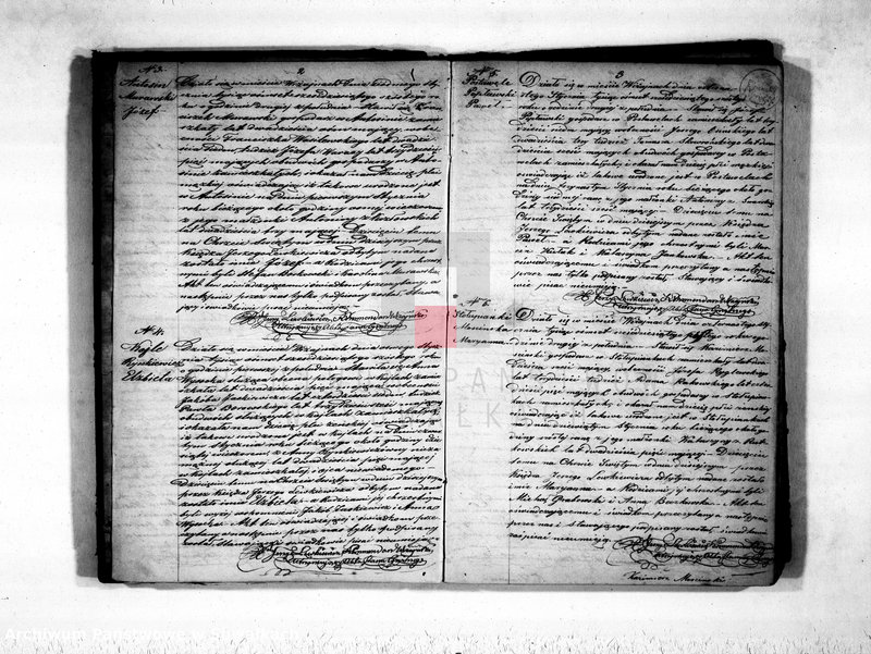 Obraz 4 z jednostki "Duplikat akt urodzonych, zaślubionych i zmarłych parafii wiżajńskiej na rok 1866"