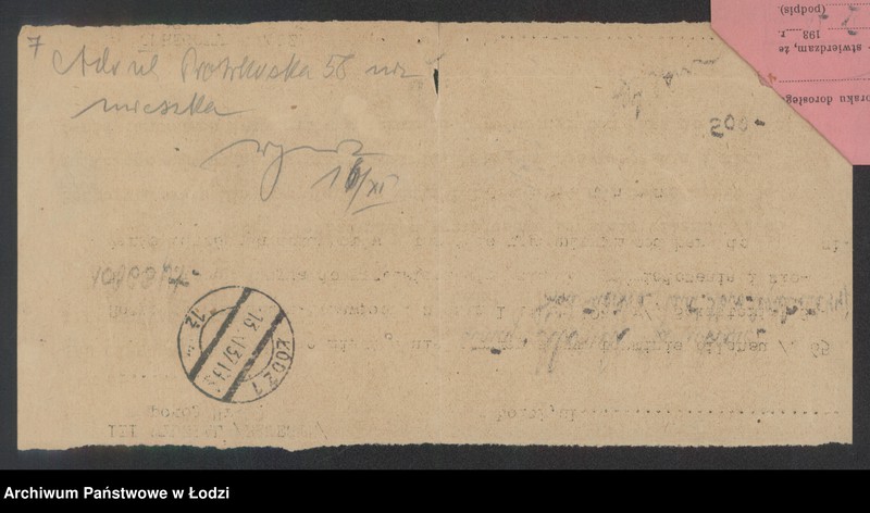 Obraz 9 z jednostki "Moszek Jakubowicz – tkalnia mechaniczna"