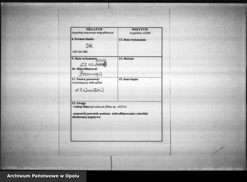 Obraz 3 z jednostki "Acta des Magistrats zu Oppeln betreffend die Manquements des Magazin Rendanten Schreiber pro 1816 Vol. I"