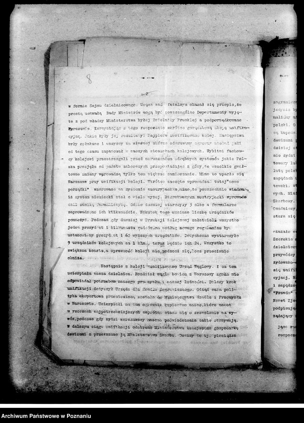 Obraz 12 z jednostki "Okólniki, programy działania, sprawy personalne wycinki prasowe"