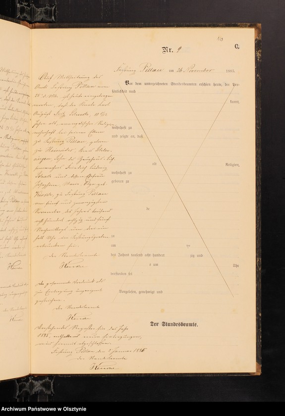 image.from.unit.number "Sterbe-Haupt-Register Nr 1 - 9"