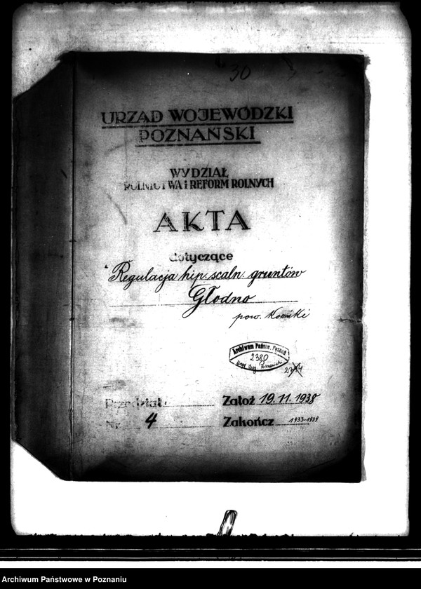 image.from.unit.number "Regulacja hipoteczna scalonych gruntów we wsi Głodno powiatu konińskiego"