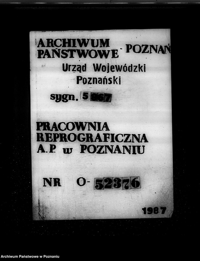 Obraz 1 z jednostki "/Pomoc rodzinom rezerwistów - zarządzenie tajne Wojewody/"