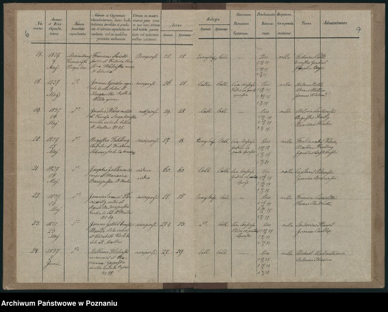Obraz 6 z jednostki "Księga małżeństw"