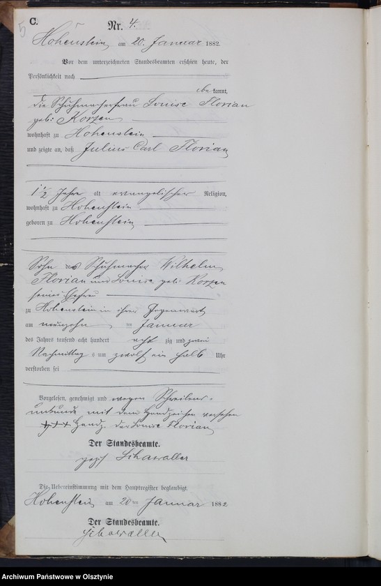 image.from.unit.number "Sterbe-Neben-Register Nr 1 - 77"