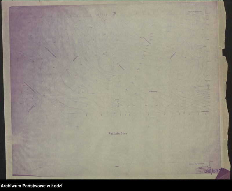 Obraz 3 z jednostki "Plan miasta Rudy Pabianickiej Sekcja 56"