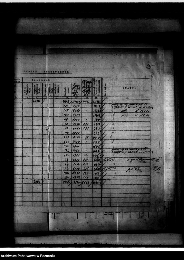 Obraz 11 z jednostki "Operat szacunkowy Jabłonowo powiat chodzieski i tymczasowy rejestr pomiarowy"