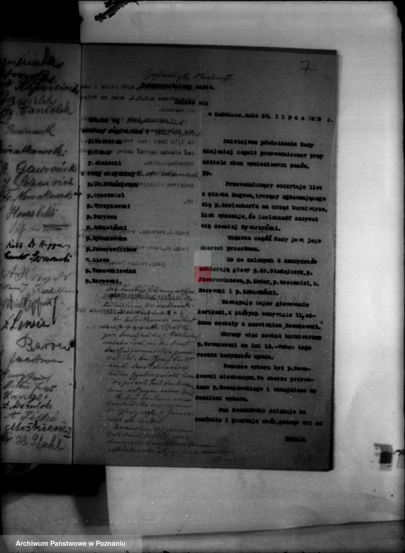 Obraz 11 z jednostki "Członkowie magistratu miasta Kożmina"