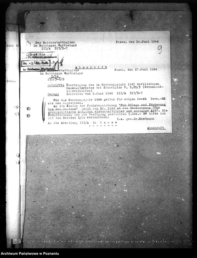 Obraz 13 z jednostki "Haushaltsmittel"