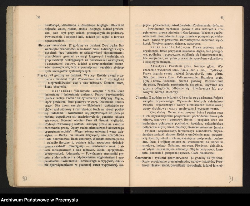 image.from.unit.number "V Sprawozdanie Dyrekcji c.k. wyższej szkoły realnej w Jarosławiu za rok szkolny 1908/9"