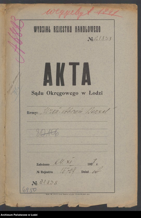 Obraz 2 z jednostki "Abram Uryn Bendzel- sklep spożywczy"