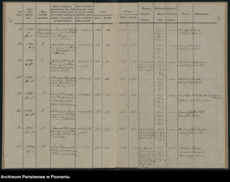 Obraz 7 z jednostki "Księga małżeństw"