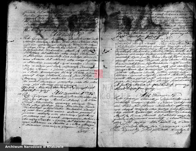 Obraz z jednostki "Księga Aktów Stanu Cywilnego parafii Niedźwiedź"