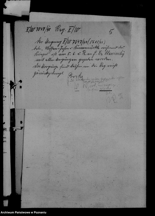 Obraz 9 z jednostki "Korespondencja w sprawie odbywania targów i jarmarków w okresie wojny"