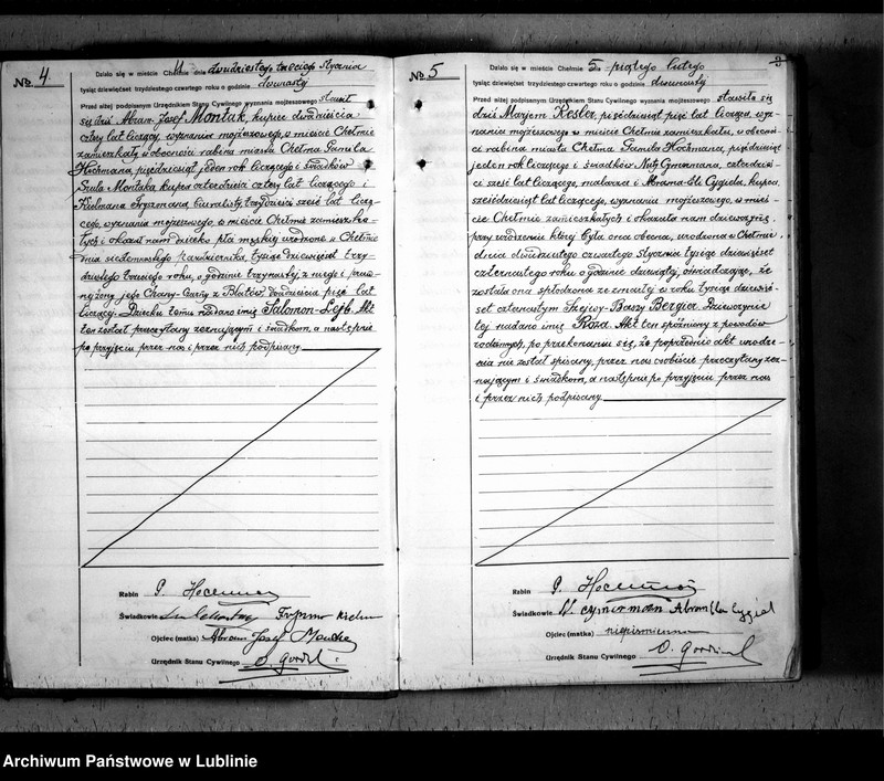 image.from.unit.number "Alegaty do ksiąg urodzeń, małżeństw i zgonów z lat 1845 - 1846"