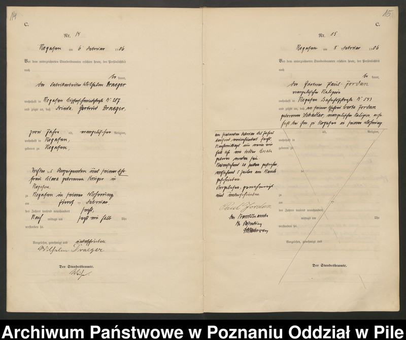 Obraz 10 z jednostki "Księga zgonów"