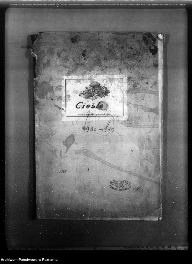 Obraz 4 z jednostki "Majątek Cieśle powiat grodziski /Nadzór nad gospodarką leśną/"