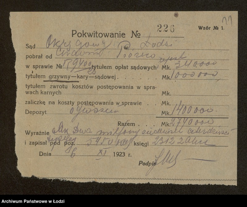 Obraz 13 z jednostki "Chaim Piórko i S-ka- wykończalnia"