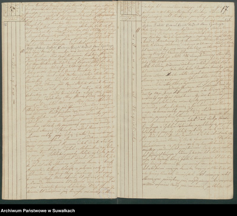 image.from.unit.number "Akta małżeńskie gminy puńskiey od 1-go stycznia do dnia ostatniego grudnia 1818 roku."