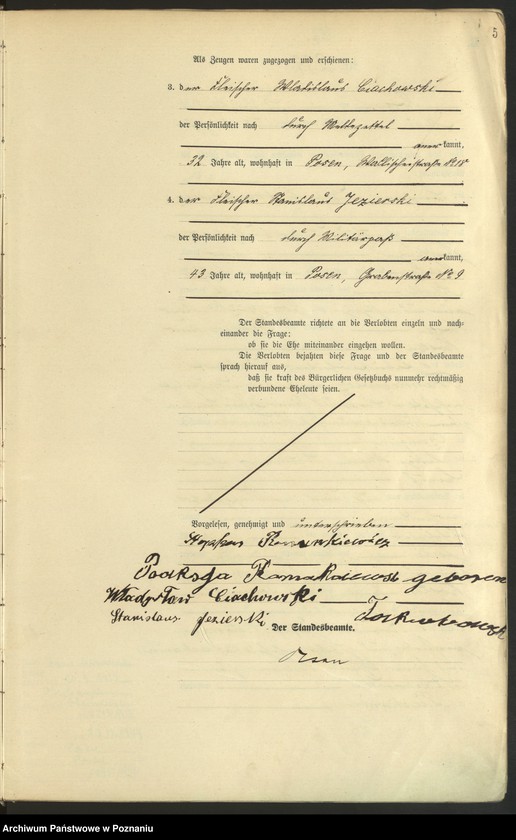 Obraz 7 z jednostki "Księga miejscowa małżeństw tom II [Rejestr główny małżeństw]"