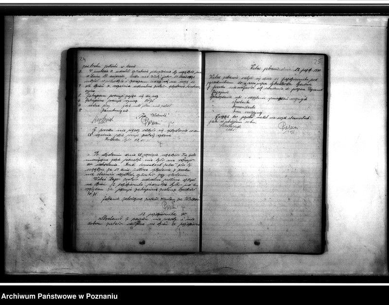 Obraz 16 z jednostki "Protokoły zebrań Towarzystwa Powstańców i Wojaków w Długiej Goślinie"