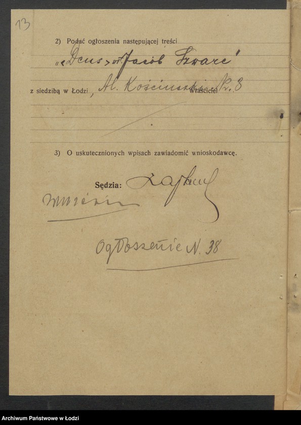 Obraz 15 z jednostki ""Dens" Jakób Szwarc- sprzedaż instrumentów dentystycznych"