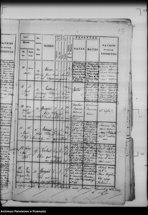 image.from.unit.number "[Kopie ksiąg metrykalnych parafii Kalnica z filiami Kamionki, Sukowate (dekanat Baligród)]"