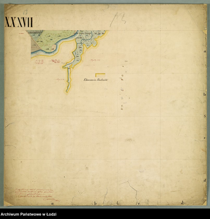 image.from.unit.number "Pierworys urządzenia dóbr Wiaderno w guberni warszawskiej powiecie piotrkowskim ekonomii Wolbórz położonych"