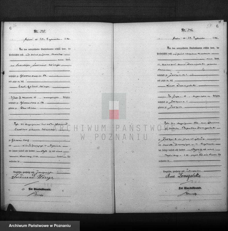 Obraz 20 z jednostki "Księga zgonów t. II"