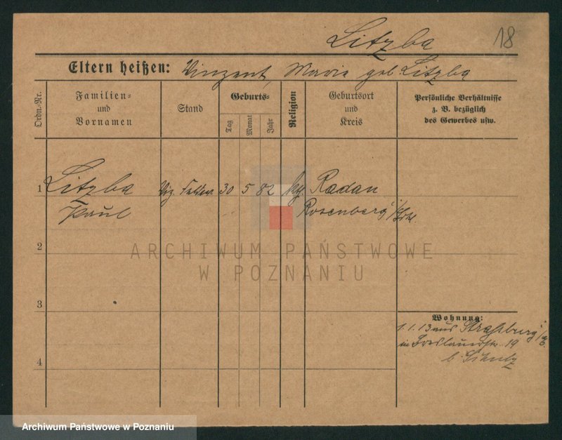 Obraz 18 z jednostki "Lica - Liczykowska"