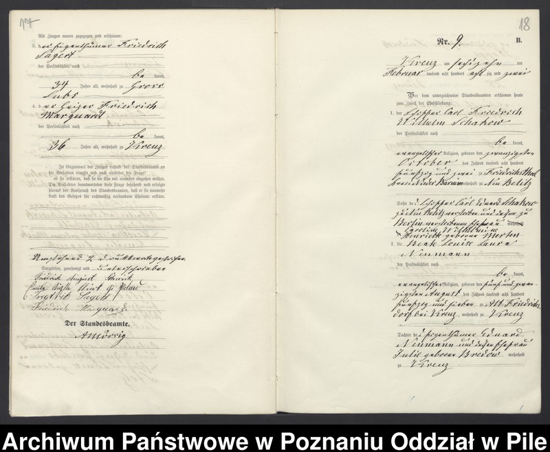 Obraz 12 z jednostki "Księga małżeństw"