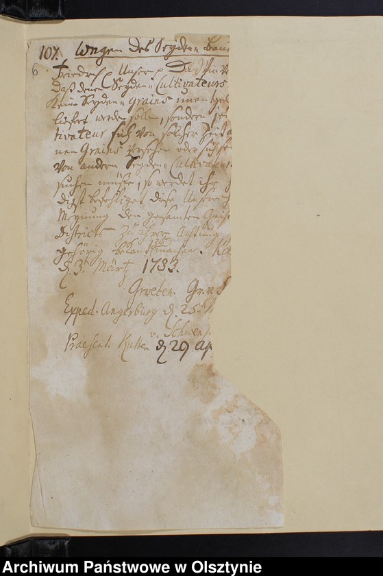 image.from.unit.number "Zirkulare und Verordnungen in Kirchen und Schul-Sachen"