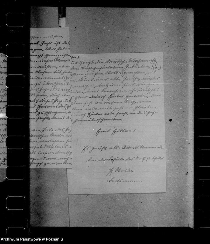 Obraz 16 z jednostki "Korespondencja z powołanymi do wojska pracownikami urzędu namiestnika"