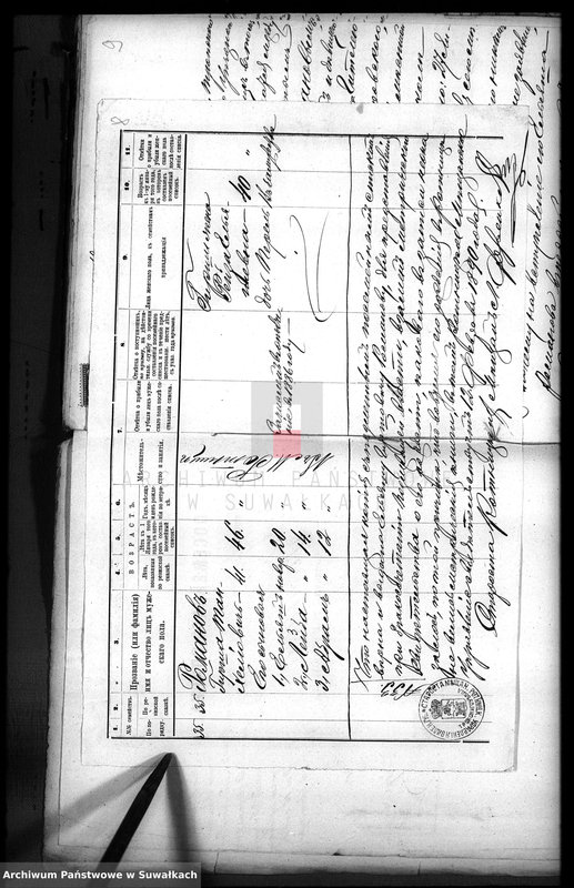 image.from.unit.number "Dokumenty o brakososčetavšichsja Evrejach v Serejskom božničnom Okruge za 1890 god"