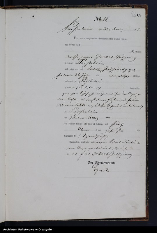 image.from.unit.number "Haupt-Sterbe-Register Nr 1 - 58"