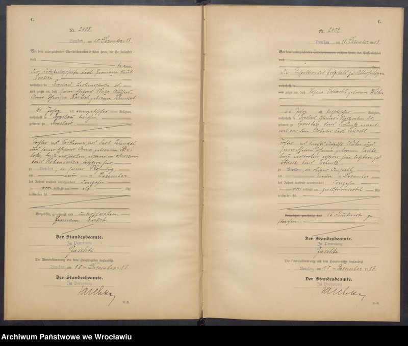 image.from.unit.number "Sterbe-Neben-Register Breslau I 1913 Band 7"