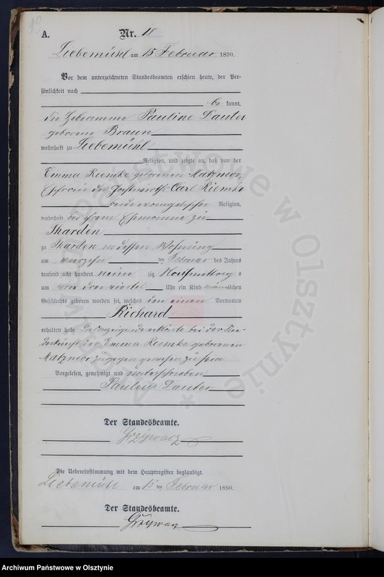 image.from.unit.number "Geburts-Neben-Register Nr 1 - 166"