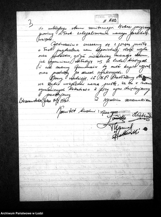 Obraz 6 z jednostki "Kuchnia N. 353 ul. Franciszkańska 38 [Działalność, personel, konsumenci, kontrole]"