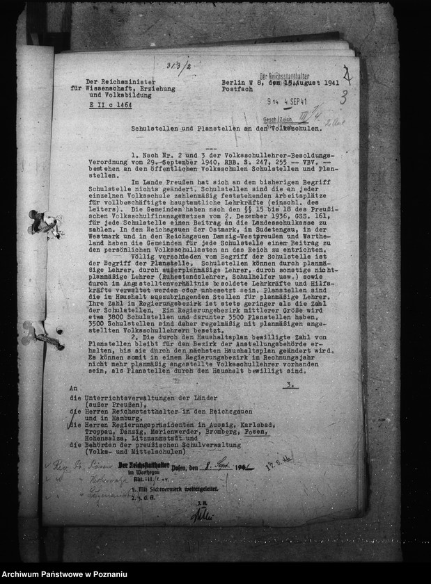 Obraz 7 z jednostki "Planstellenüberwachungslisten"